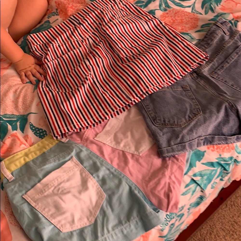 Forever 21 shorts and skirt